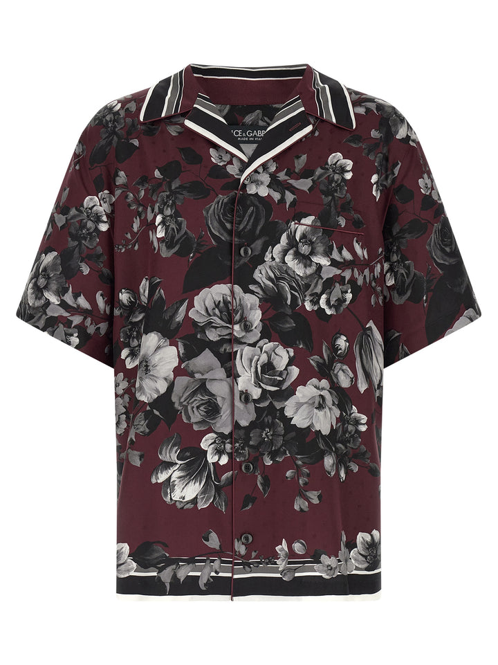 Dolce & Gabbana Bouquet Fiori Shirt and Blouse - Bordeaux | b0cbe3e07a322c41e8302f1c35912c685b339edf