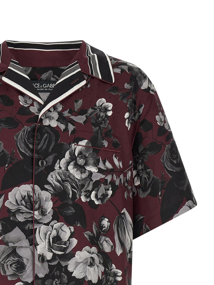 Dolce & Gabbana Bouquet Fiori Shirt and Blouse - Bordeaux | de4219829b13a739e8320ff2a61a7d264bd10407
