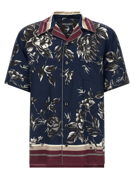 Hawaii Shirt And Blouse Blue