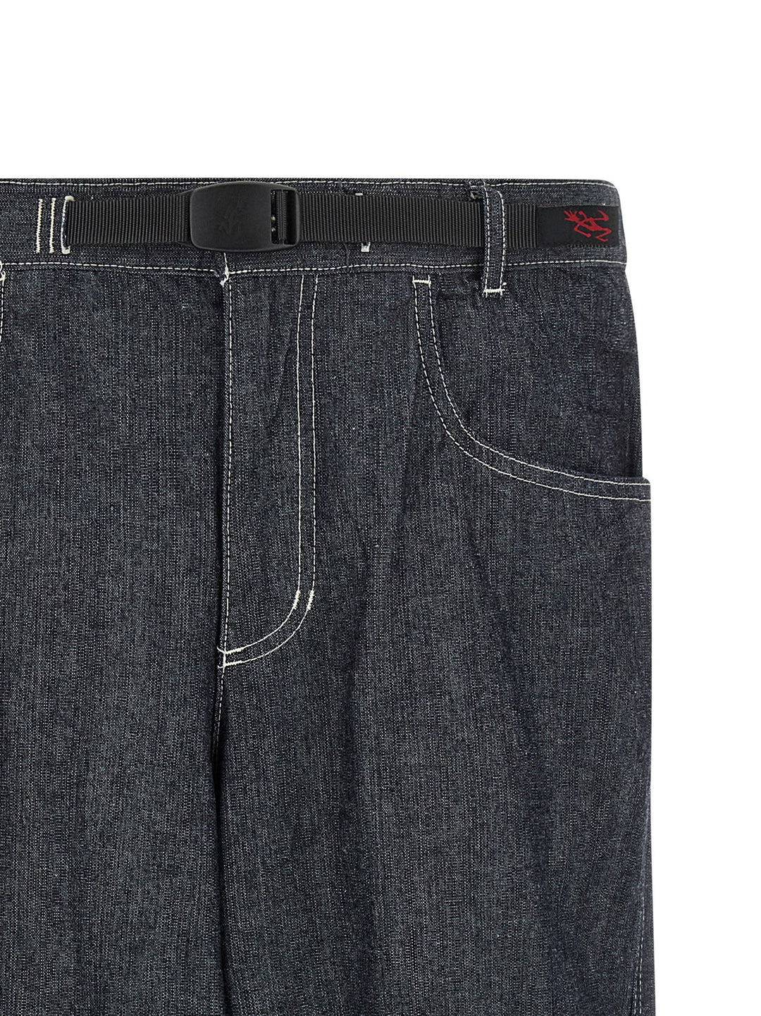 Gramicci Japanese Chambray Double Knee Jeans - Blue | c40a7afa0dd692d88d23b38fdc63e878c939760d