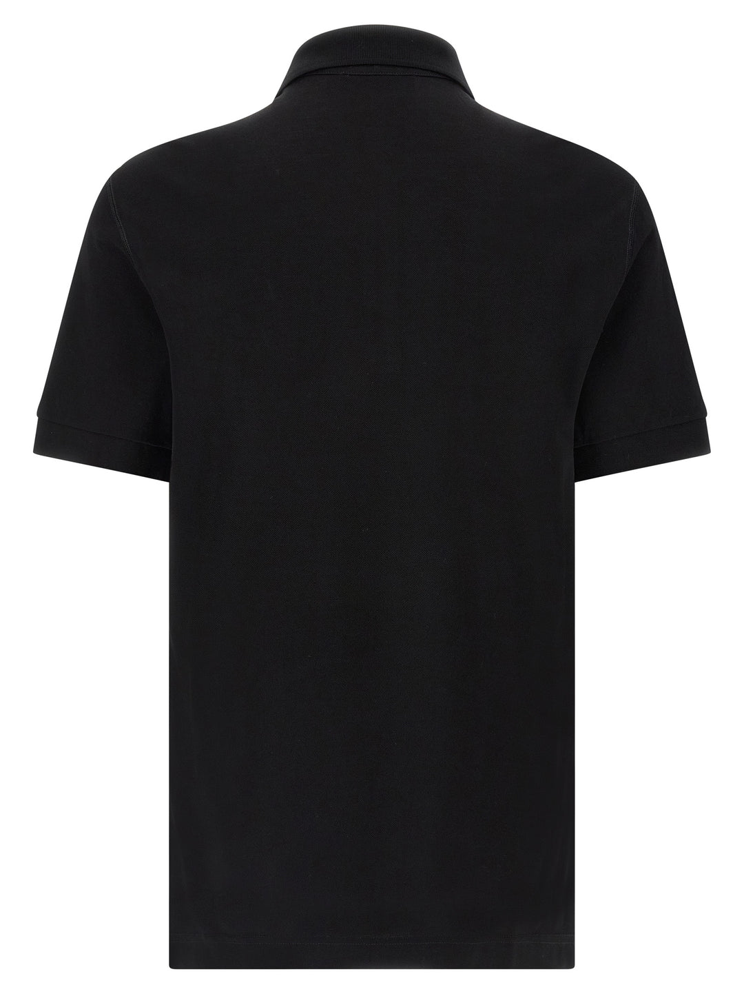 Dolce & Gabbana Logo Plate  Shirt Polo - Black | 02a800cbf705e121c77e97e15509af5dfb7d1b60