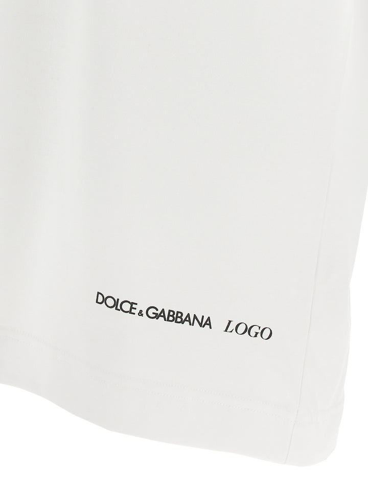 Dolce & Gabbana Logo T-shirt - White | ded811cf793752ae589f3d35fcb956b63b8b9d9b