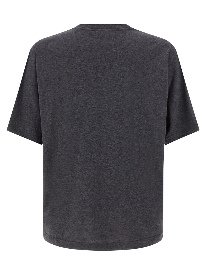 Dolce & Gabbana Flocked Print T-shirt - Gray | 165a346679e7cbcbeb7408958d9ef0accc340edb