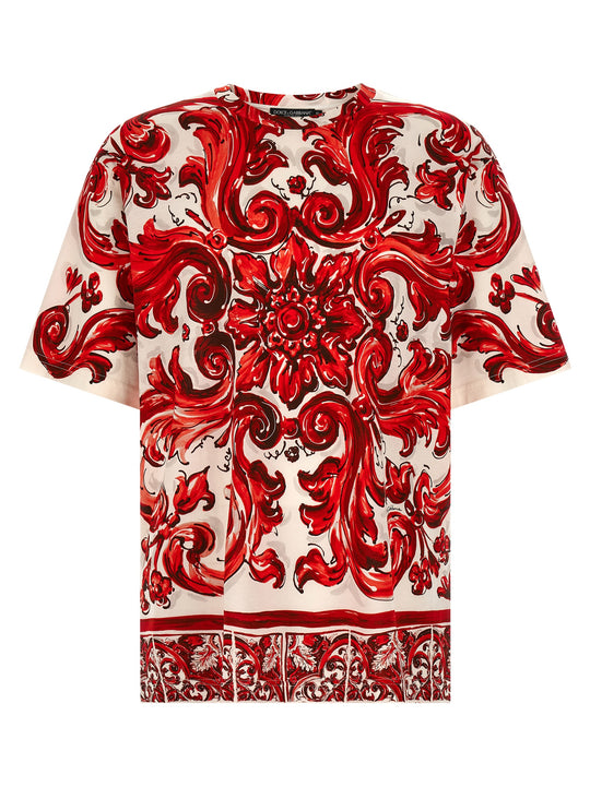 Maiolica T-Shirt Red