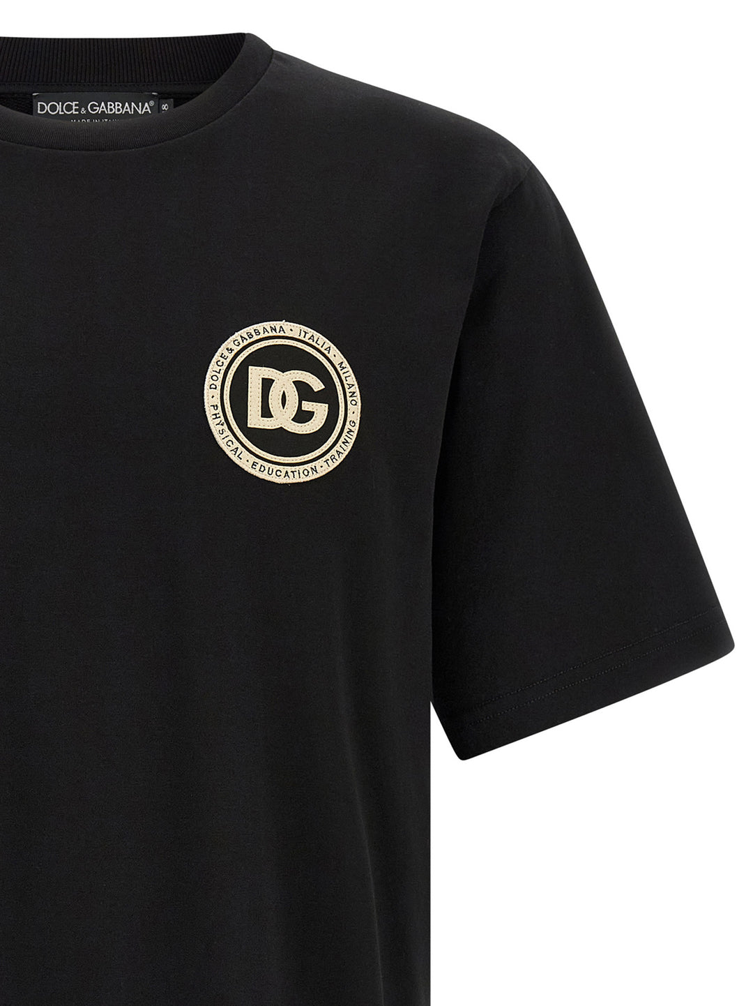 Dolce & Gabbana Dg T-shirt - Black | 71cc496c8b6e2baf5e17b159fda245ea97e3aae7