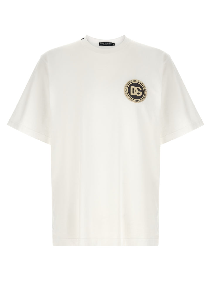 Dolce & Gabbana Dg T-shirt - White | 4d04f3396a5ff5438d748c3be5d261270272f01f