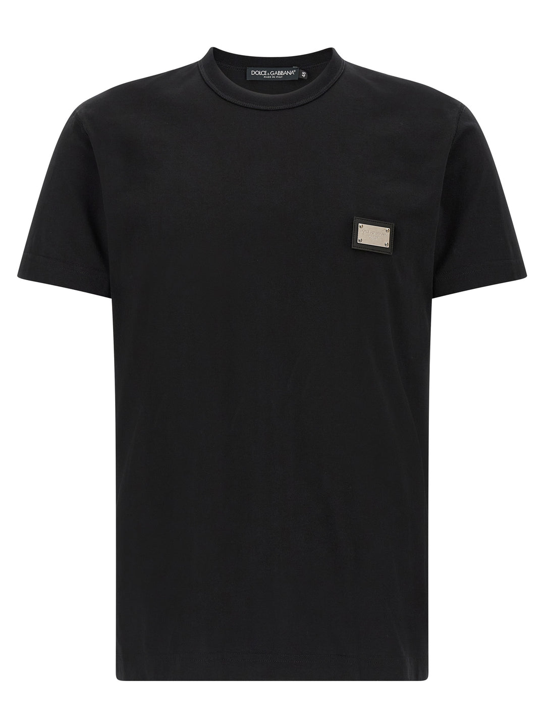 Dolce & Gabbana Logo Plate T-shirt - Black | 125311ca01dcc2f9d371332be3707eb8c9f0611a