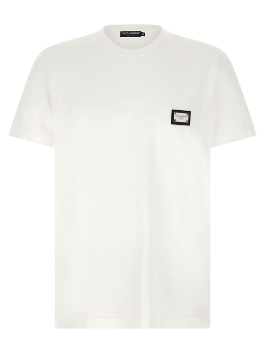 Logo Plate T-Shirt White