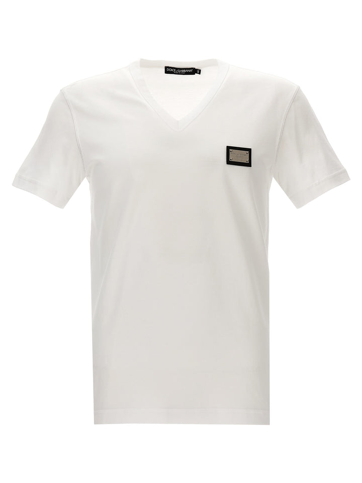Dolce & Gabbana Logo T-shirt - White | 043914b867673f70d7323b56c75af919e9292eaf