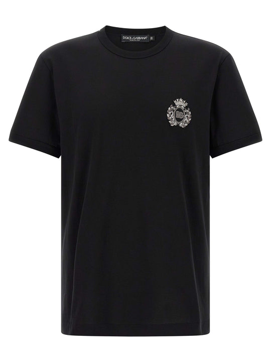 Heraldic Patch T-Shirt Black