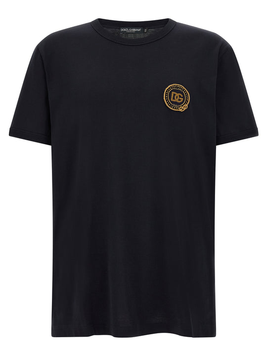 Logo Patch T-Shirt Blue