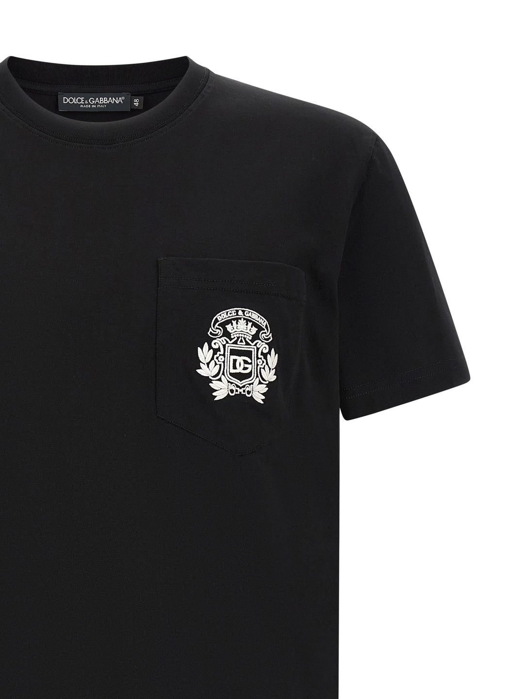 Dolce & Gabbana Dg T-shirt - Black | e3bf042461e5a94de278660a56e183550de1b514
