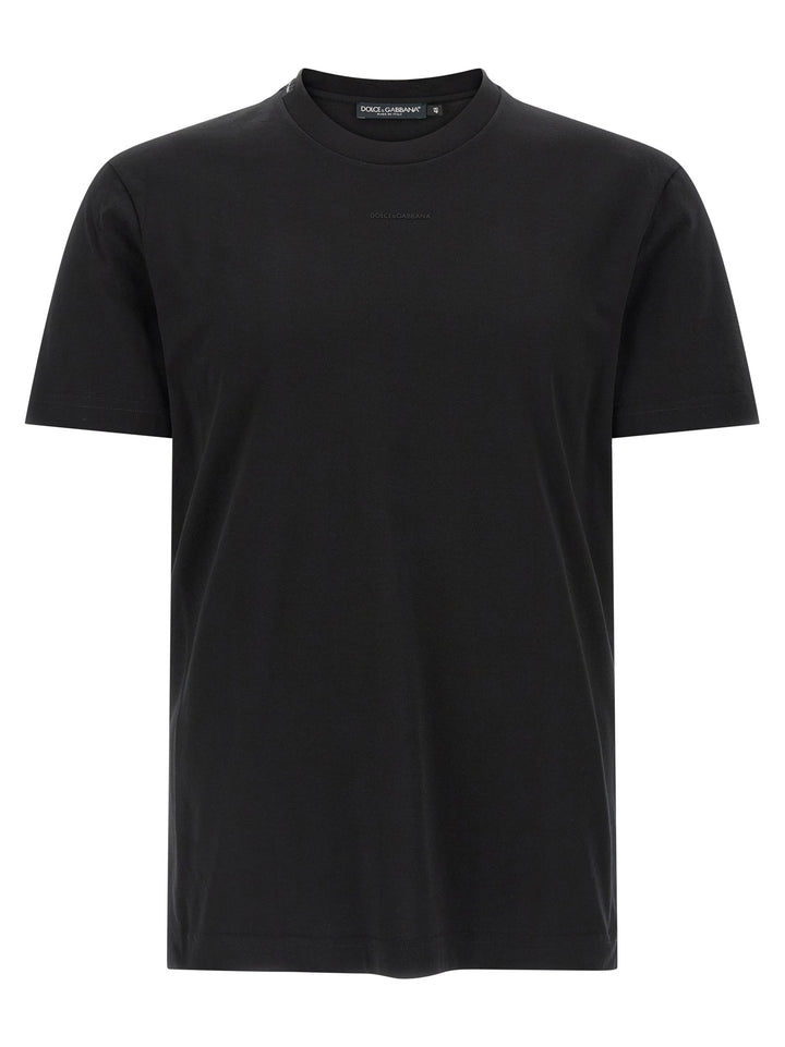 Dolce & Gabbana Mini Logo T-shirt - Black | d7e87aed63d7ead28af2f799a117e5c0f133445e