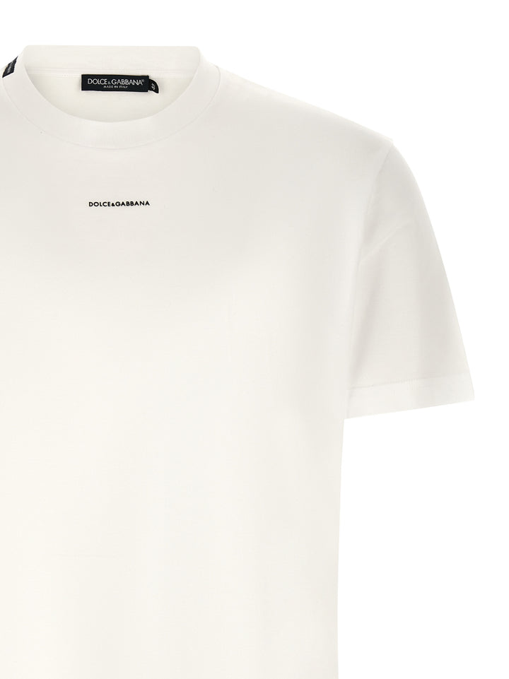 Dolce & Gabbana Mini Logo T-shirt - White | e7f6cb8ddb979e18d6d759fc6bf85639827fc146