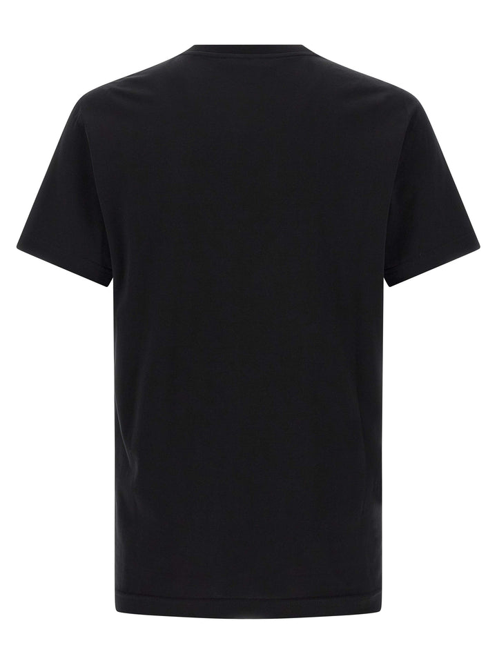 Dolce & Gabbana Double Embroidery T-shirt - Black | 8670073b9995013be28d82bd2369d367c7eab486