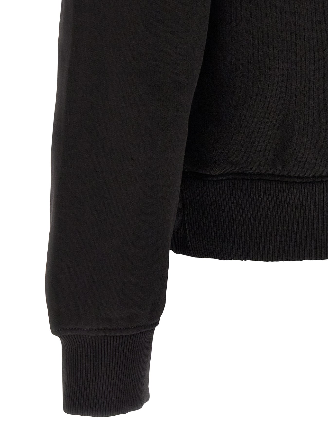 Dolce & Gabbana Logo Plaque Hoodie Sweatshirt - Black | f737d0d42551e4eb147ef8b7c8287e97ed473621