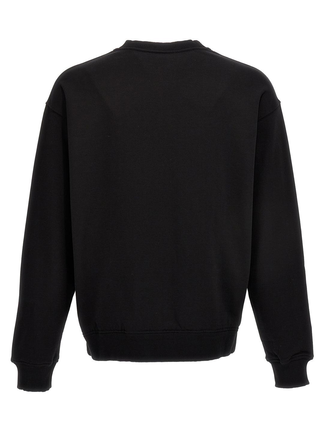 Dolce & Gabbana Logo Print Sweatshirt - White/Black | e8d1d450742f88749fe54060e6a512e69b240290