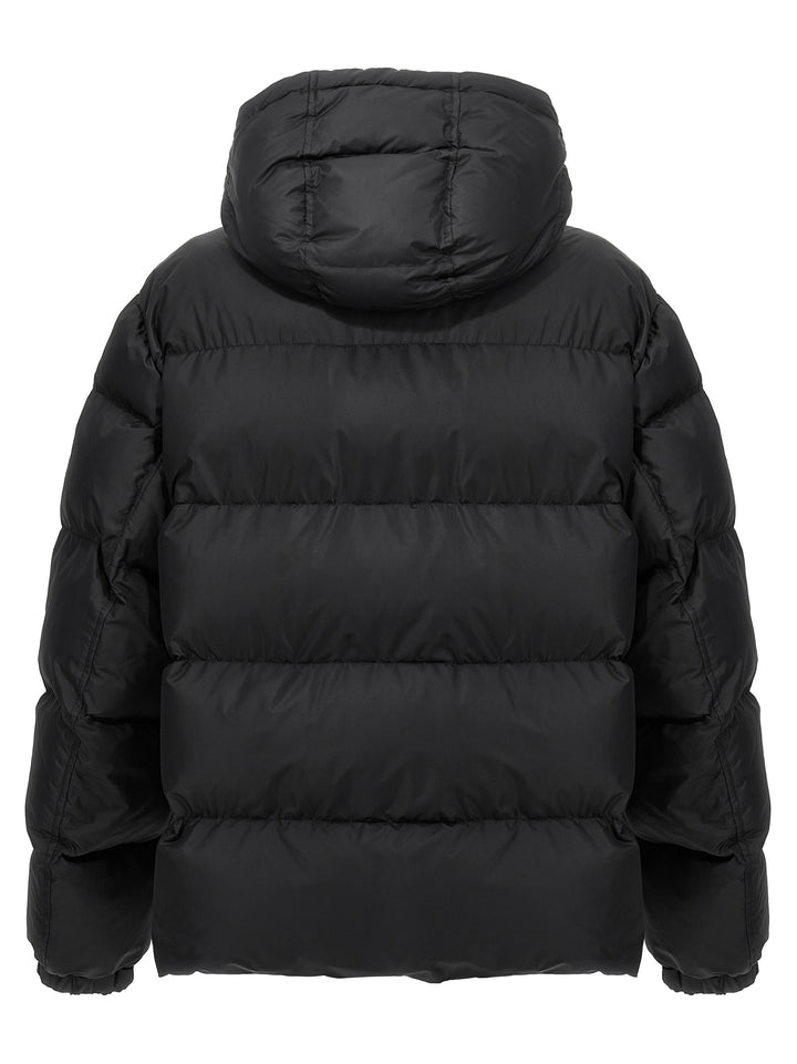 Dolce & Gabbana Logo Plate Down Jacket Puffer Jackets - Black | b6fd9331d8ef253a5cb94b7d88840baec6fa41f5