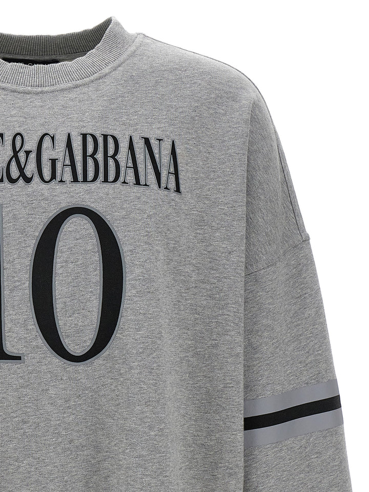 Dolce & Gabbana 10 Sweatshirt - Gray | 4f3386496b4dc1843cab4a74a7ef8c62848ca4ca