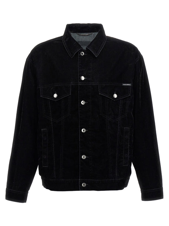 Velvet Shirt Jacket Puffer Jackets Black