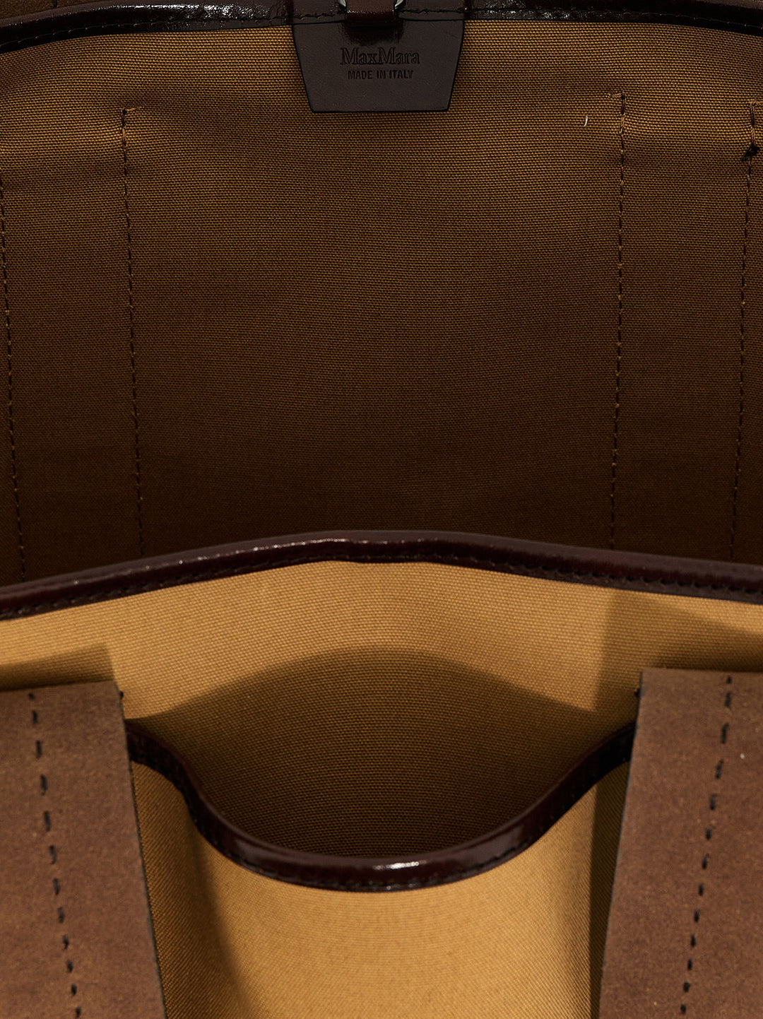 Max Mara Garden Tote Bag - Brown | d9dbb404fadd8adc95a0646db4f921dd31f70c5f