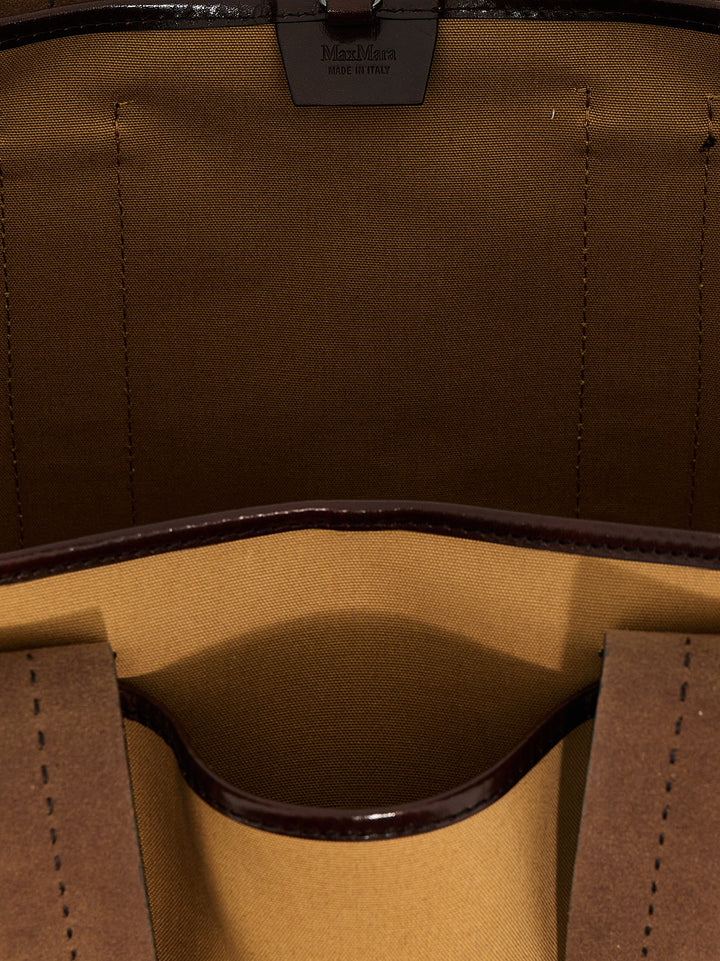 Max Mara Garden Tote Bag - Brown | d9dbb404fadd8adc95a0646db4f921dd31f70c5f