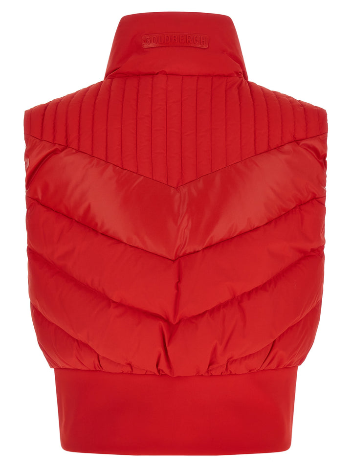 Goldbergh Sole Gilet - Red | f0aefa59b79569a86a95cb5088dd3a570b720380