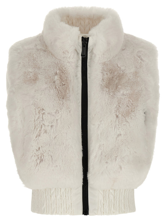 Dahlia Gilet White