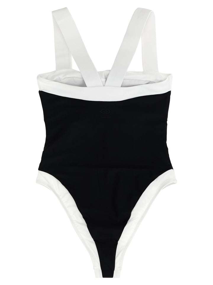Goldbergh Hemera Beachwear - White/Black | 1d94e09b72dfeb164bbd0b35505a35e28d1aed77