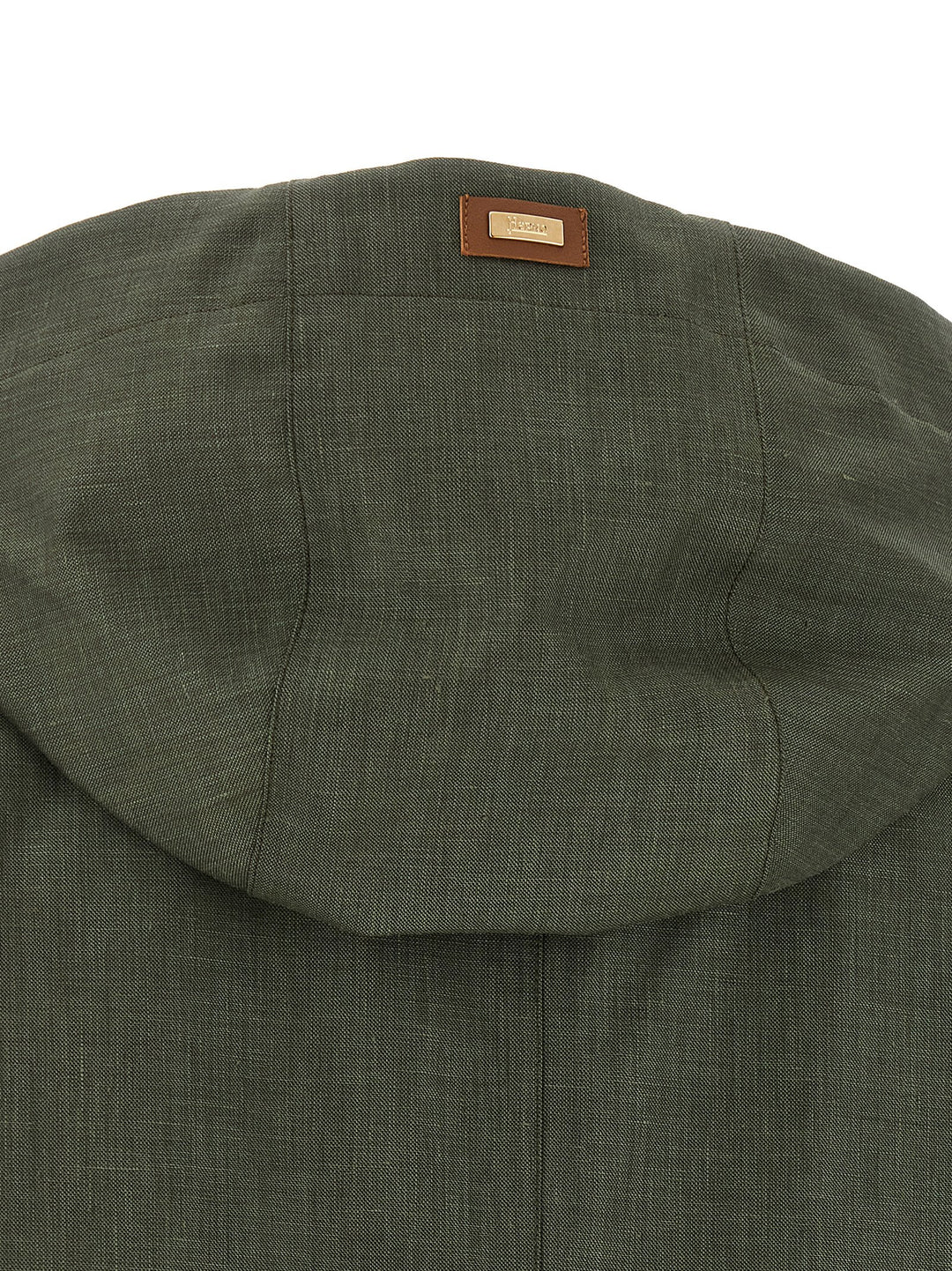 Herno Linen Raincoat Coats and Trench Coats - Green | 1a1e403486e19e36ee73867ddf1b237b8368a497