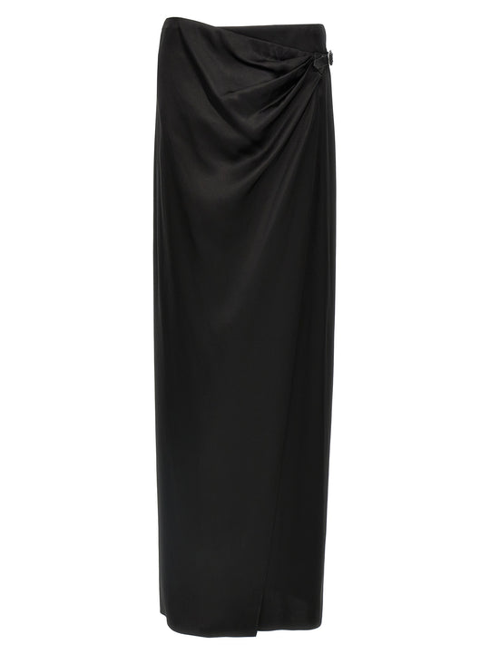 Wrap Skirts Black