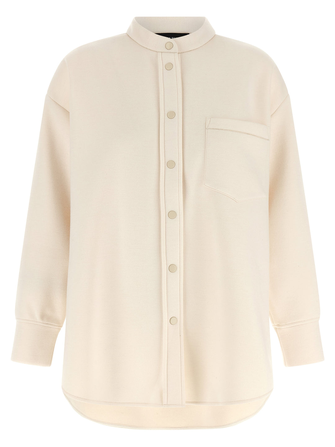 Fabiana Filippi Scuba Cashmere Shirt Shirt and Blouse - Beige | a18da9314bfcc916b803d032dd975a9326393bdc