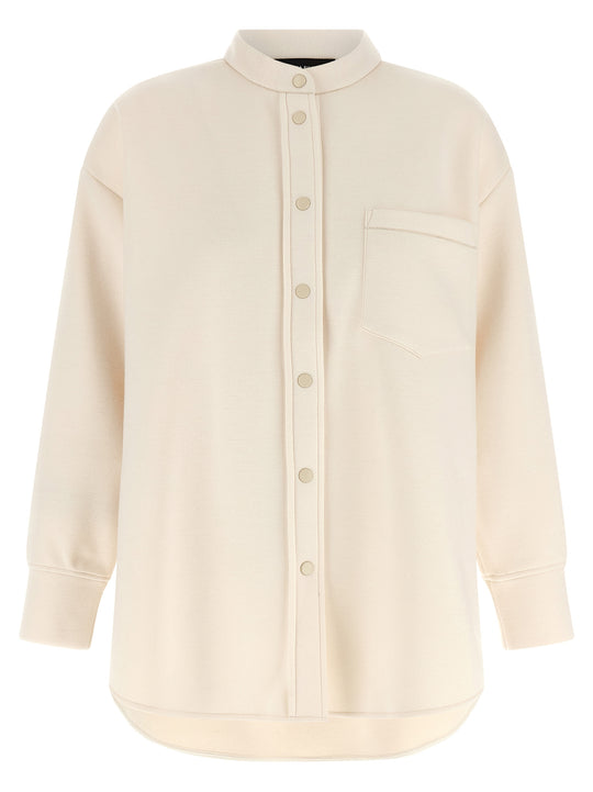 Scuba Cashmere Shirt Shirt And Blouse Beige