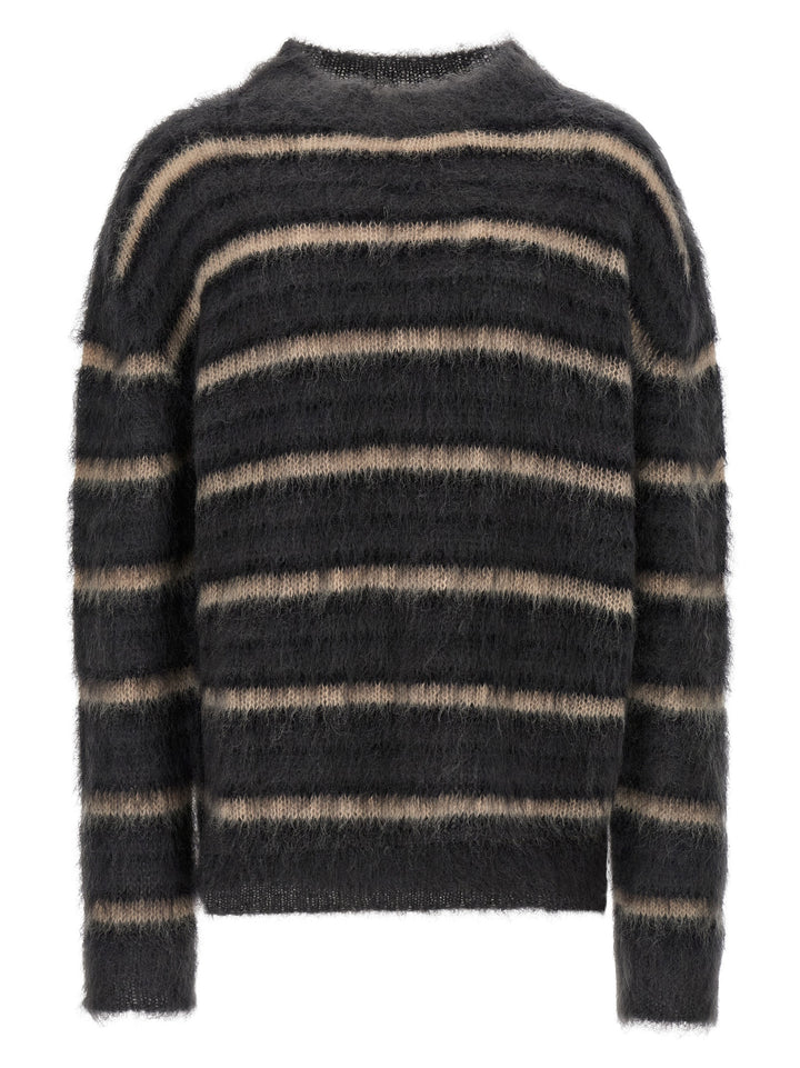 Marni Striped Sweater Sweaters and Cardigans - Gray | c7c4a9ea7ffecd826e8710e8da901400cfdd0ac4
