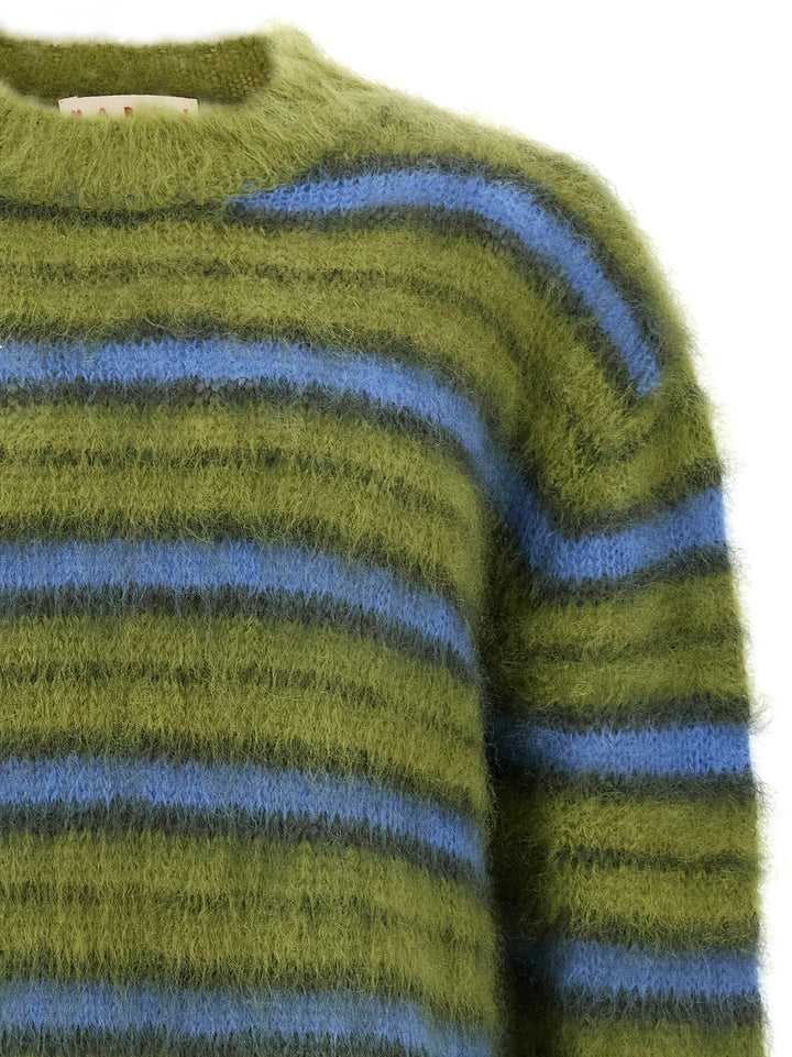 Marni Striped Sweater Sweaters and Cardigans - Multicolor | c958f2cdbbd752fa1cded89f21addda5f73f9c5e