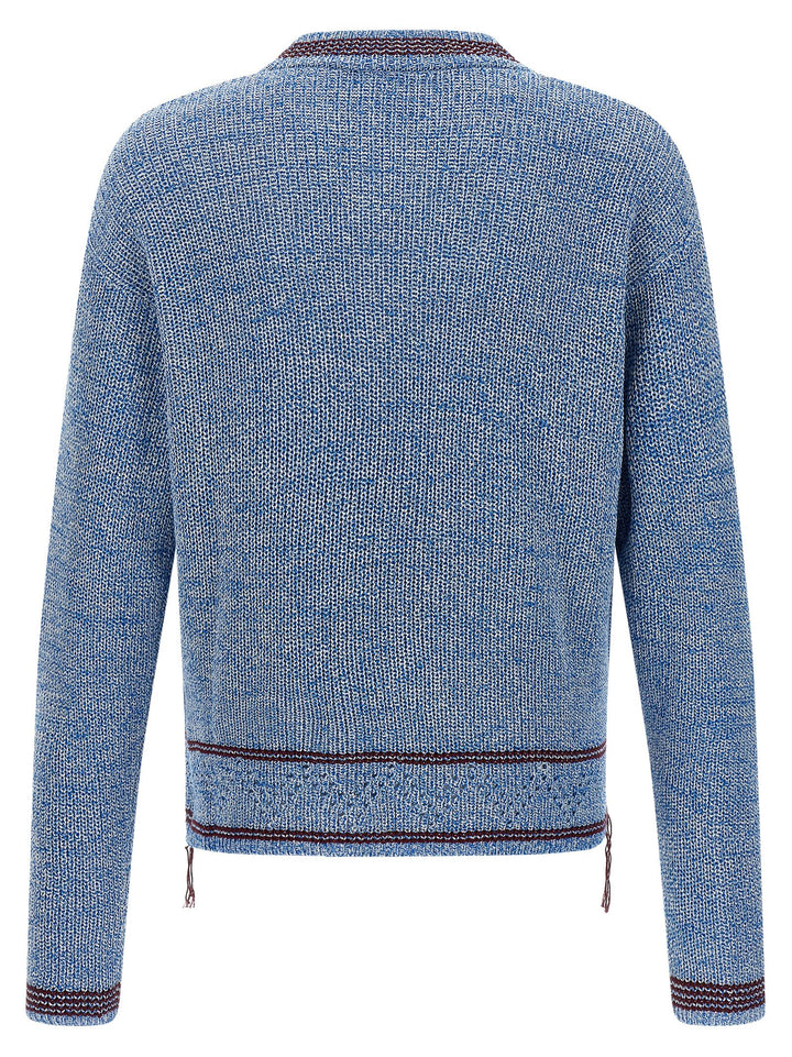 Marni Marni Mending Sweaters and Cardigans - Light Blue | db6ffb01903fc2137df613075f413d4c59d01250
