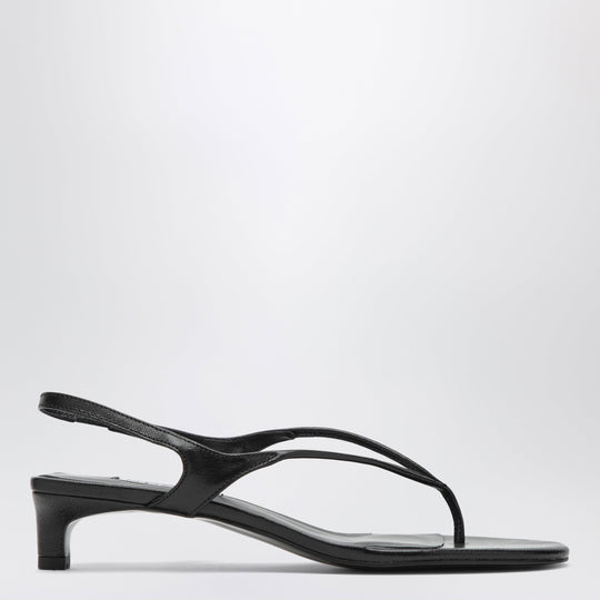 Genesis Heeled Sandals In Ebony