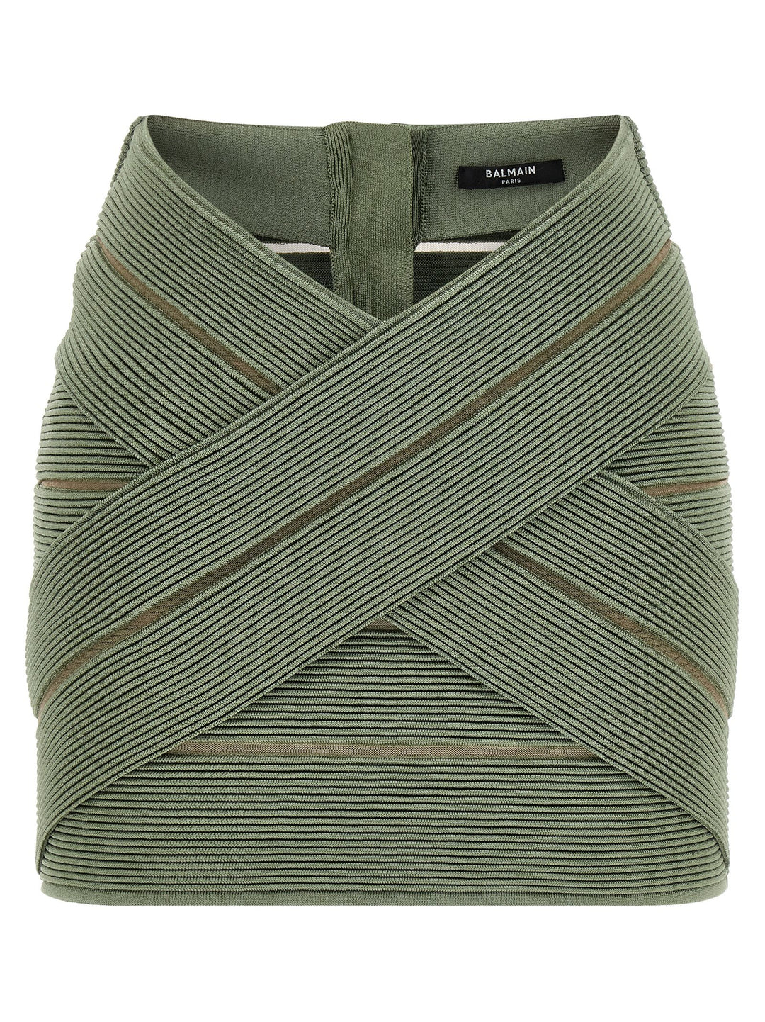 Balmain V-Shaped Waist Skirt Skirts - Green | 2689691a2fdd52138f8375c89c01a882e24f8ca9
