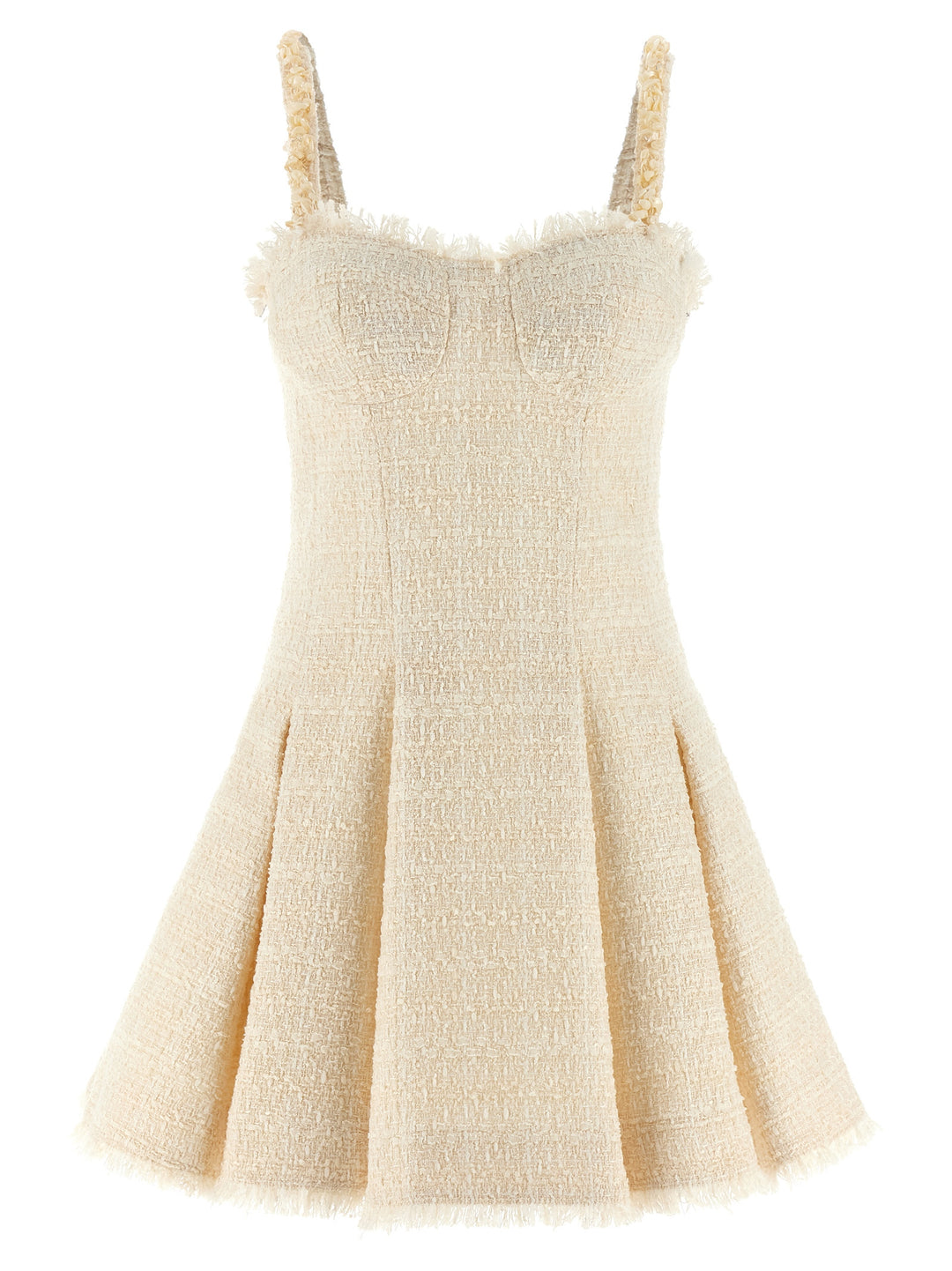Balmain Conchiglie Dresses - White | 67b08ab834d7c6948ea7c22fae72413ca6214b59