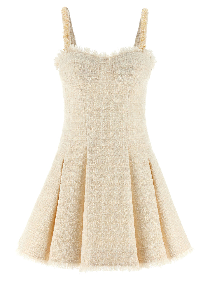 Balmain Conchiglie Dresses - White | 67b08ab834d7c6948ea7c22fae72413ca6214b59