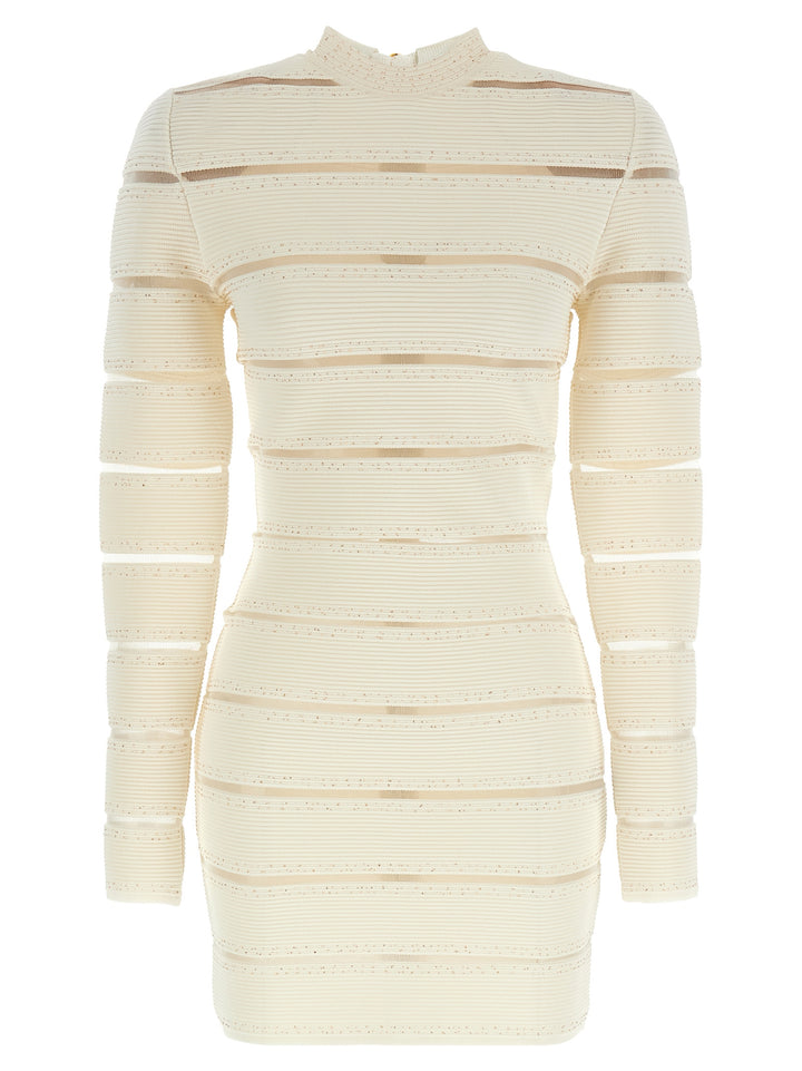 Balmain Bodycon Dress Dresses - White | 651e638b609dc610c9c983bbf3b9d110fa3ffb3c