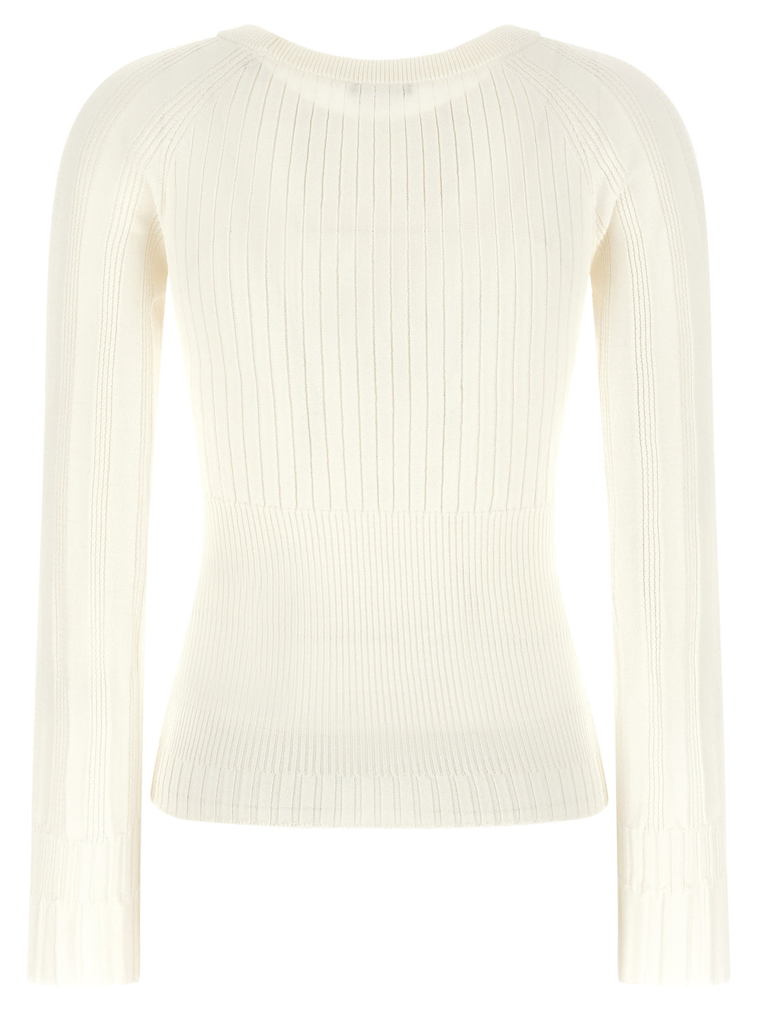 Balmain 3 Buttons Sweater Sweaters and Cardigans - White | 2ee5a092063db5aef8ad8e9183337525326a4a23
