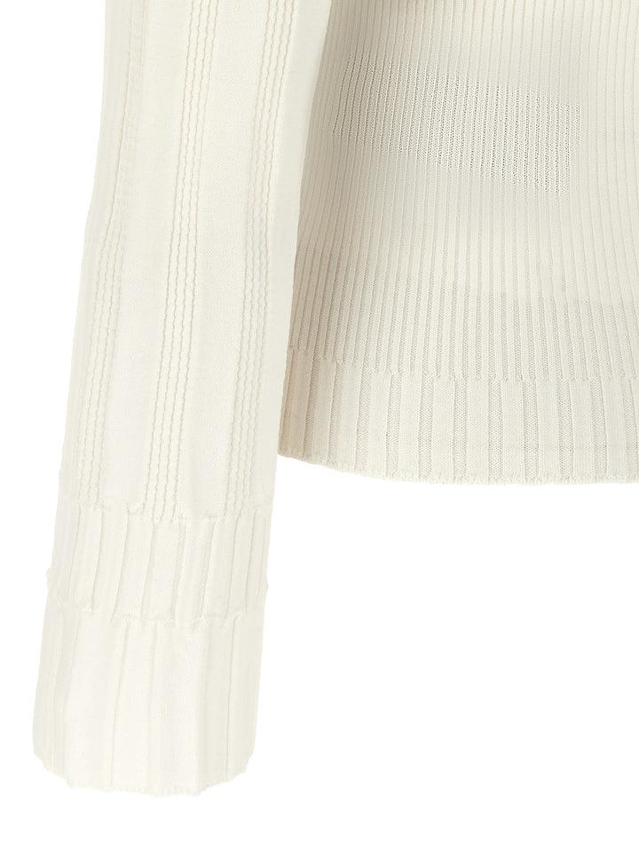 Balmain 3 Buttons Sweater Sweaters and Cardigans - White | 626885b63388abf4ecd5d270c5b8d8cf814a6487