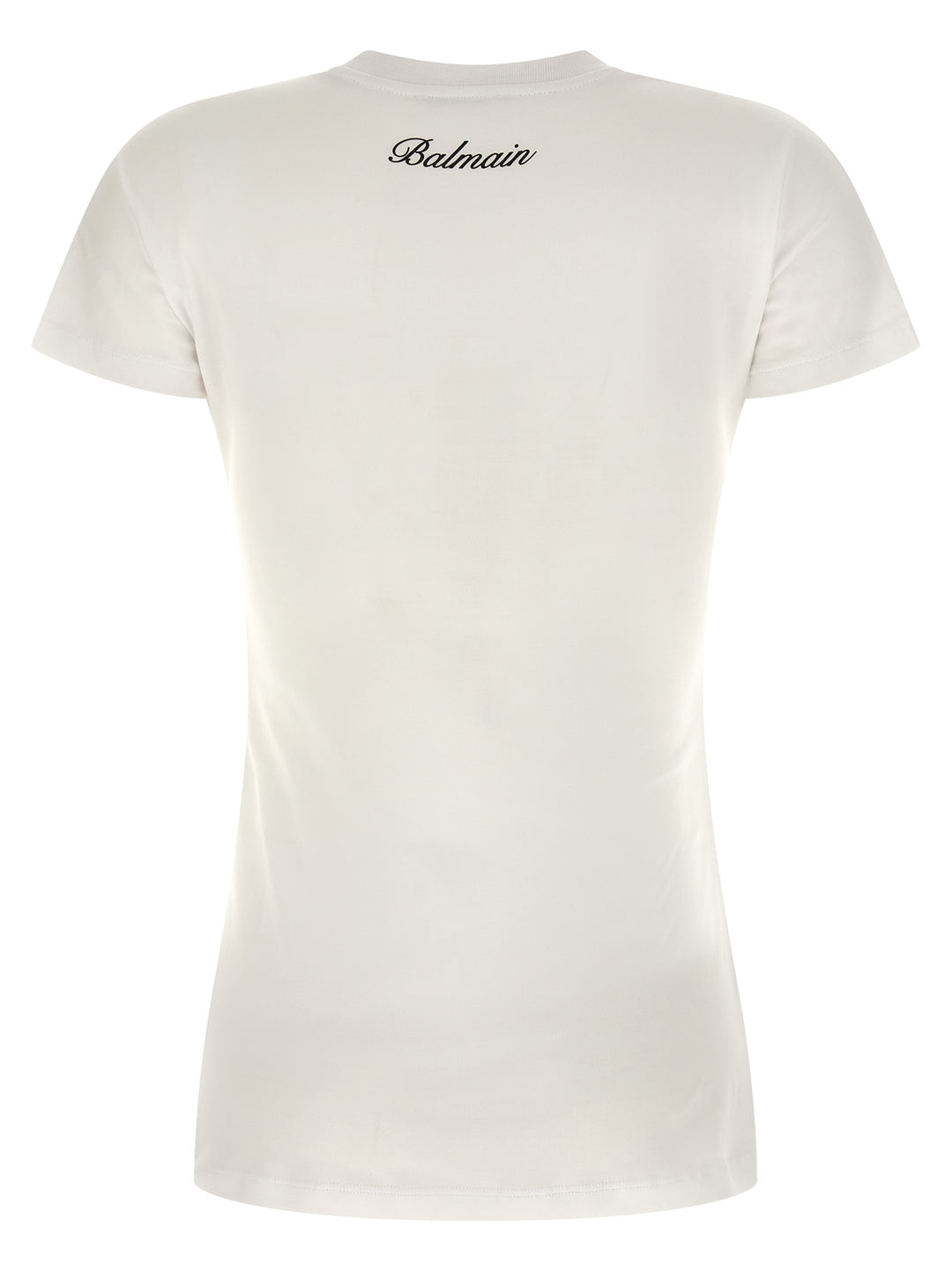 Balmain 3 Buttons T-shirt - White/Black | dc918c6df2628d42da2b22786bc39d5f22cd591e