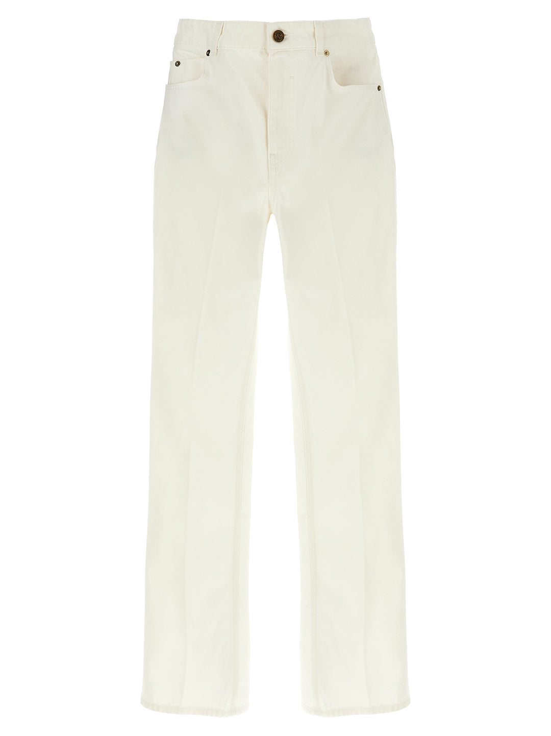 Balmain Embroidery Jeans - White | 86df46d787456a9222cd07258e5109358a0e3be2
