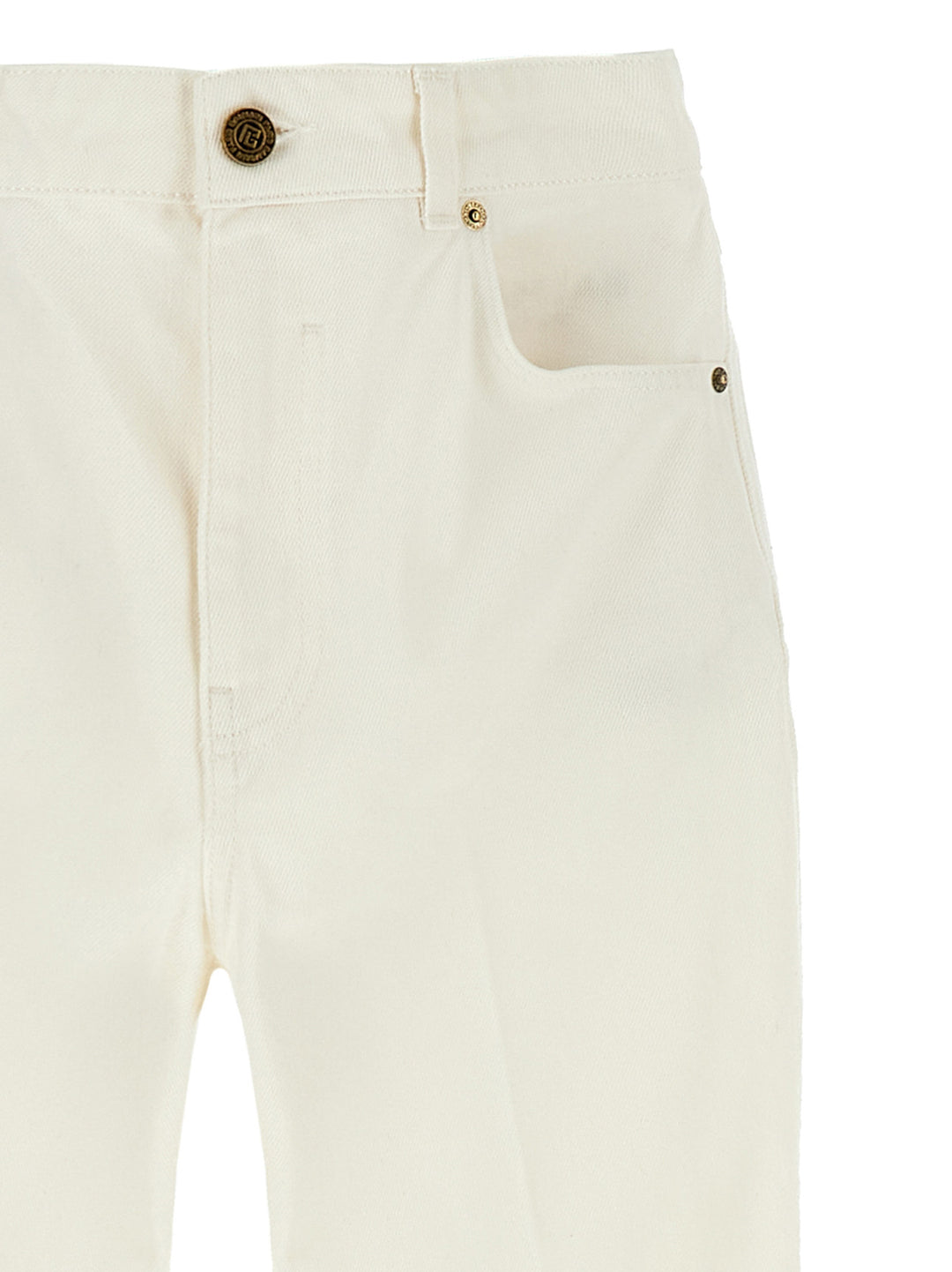 Balmain Embroidery Jeans - White | e1048ba6c10d3fac7d3aec05468781a72e537aa5