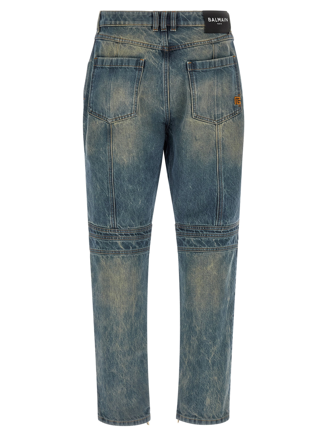 Balmain Biker Jeans - Blue | f004bc667bb5090d6b869477b11f95017e9e7ba6