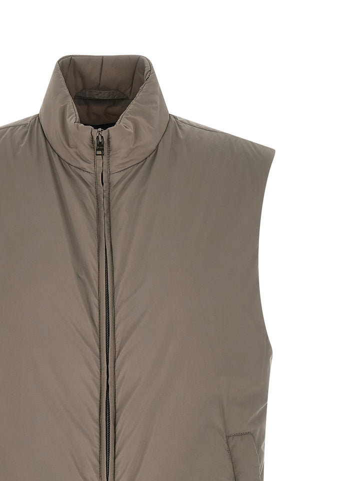 Herno Ecoage Gilet - Gray | 4d110698db75fbbc2a1dedf479b1abf5052c0cc4