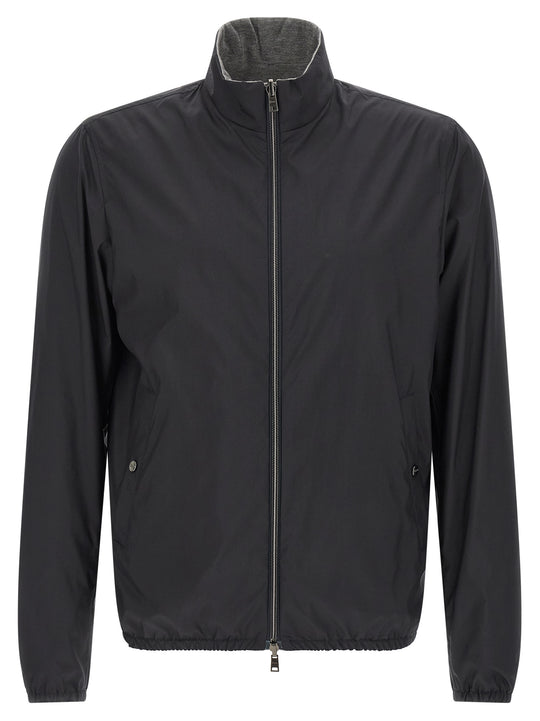 Reversible Bomber Jacket Puffer Jackets Multicolor