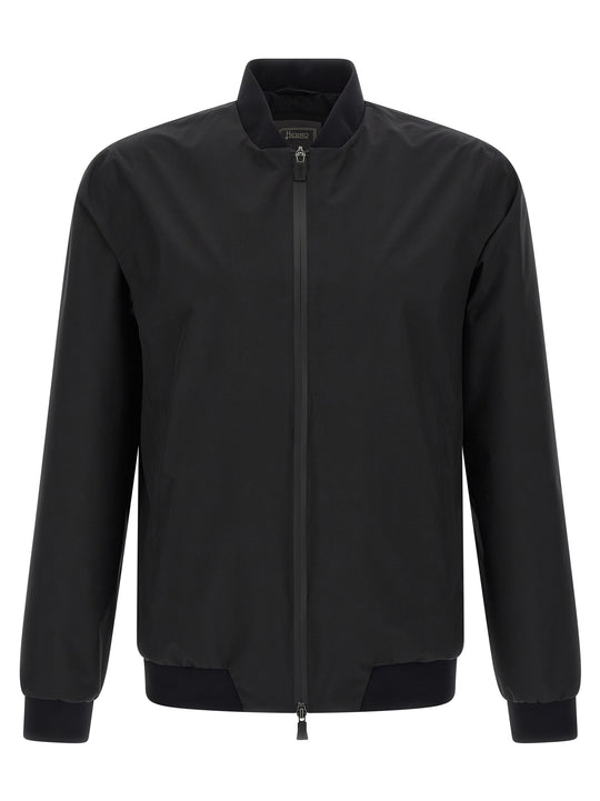 Functional Puffer Jackets Black